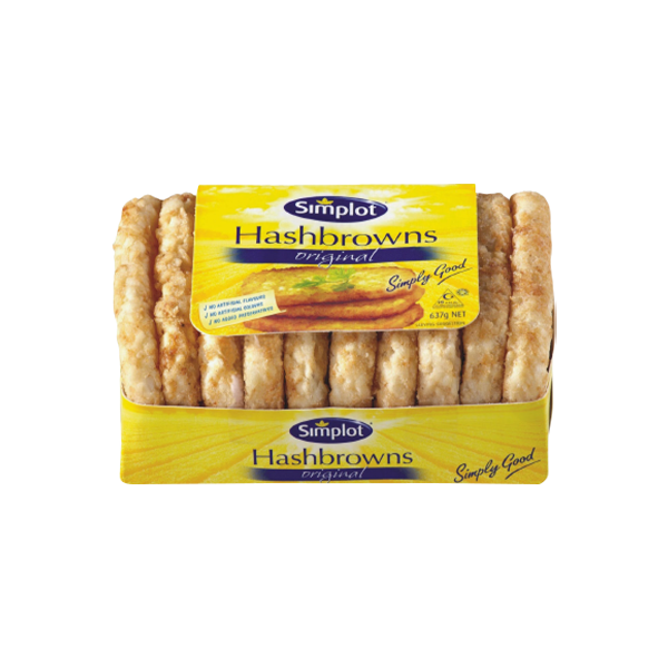 Simplot Hashbrown 10'S 637g – Qra @ Arcoris