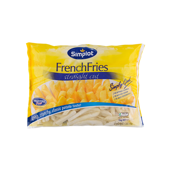 Simplot Mendoza Simplot Straight Cut F.Fries 1kg – Qra @ Arcoris
